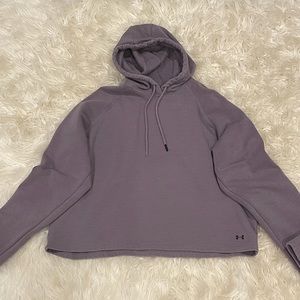 purple under armour hoodie